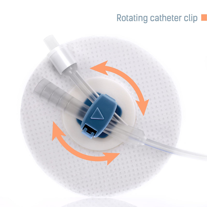 Ugo Fix Gentle (x5) – Catheter and Leg Bag External Securement Clip with Silicone Technology, Easily Adheres to your Skin with no Preparation Needed (Pack of 5) - NewNest Australia