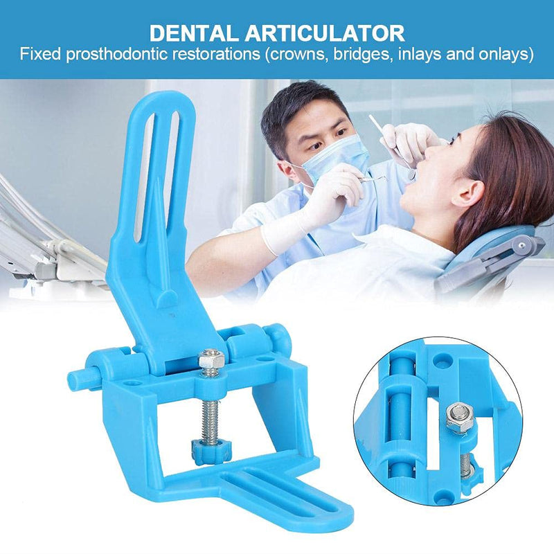 Uxsiya Adjustable Dental Articulator, Full Mouth Prosthesis Dental Lab Tool Accessories For Professional Dentists, Dental Laboratory, Adjustable Articleator (Blue) - NewNest Australia