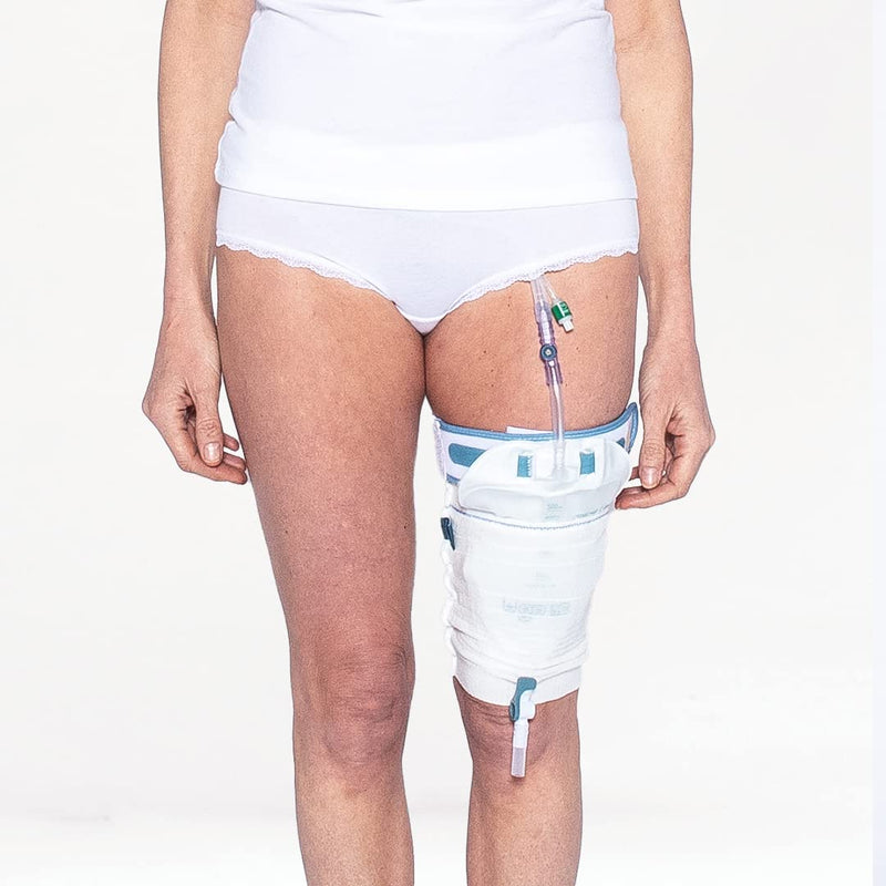 Ugo Fix Bag Strap (x3) – Urine Drainage Support Strap/Catheter Leg Bag Support Strap/Elastic Belt Bag Straps with Soft Elastic Fabric and Comfortable Silicone Grips (Pack of 3) - NewNest Australia
