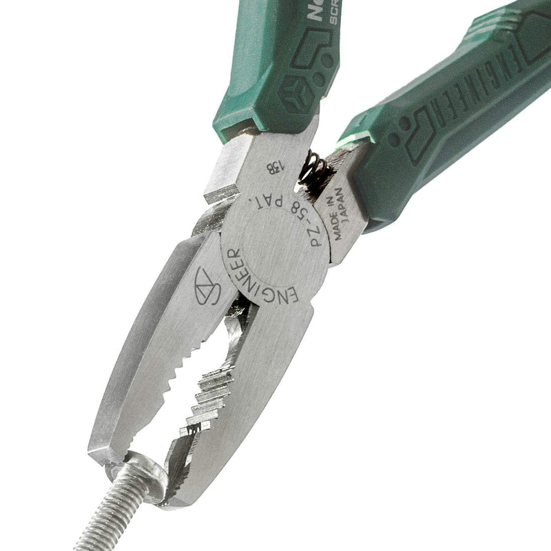 ENGINEER PZ-58 Screw Removal Pliers Extractor Pliers (Combination Pliers), with unique non-slip jaws for quickly removal of damaged or rusted fasteners - NewNest Australia