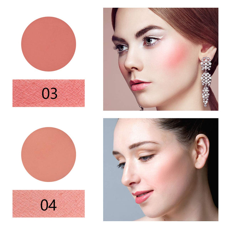 FantasyDay® Professional 6 Colors Pressed Powder Blush Makeup Palette Contouring Kit #3 - Ideal for Professional and Daily Use - NewNest Australia