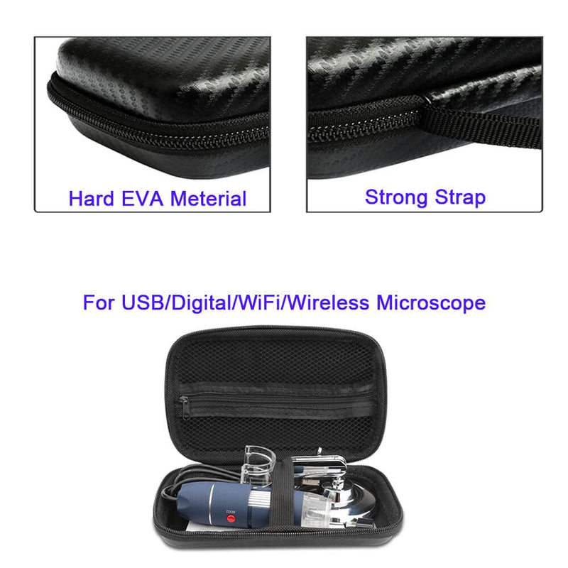 Ninyoon Original USB Microscope Carrying Case Bag for Ninyoon WiFi & USB Digital Microscope, Also Compatible with Other Brands Handheld Microscope - NewNest Australia