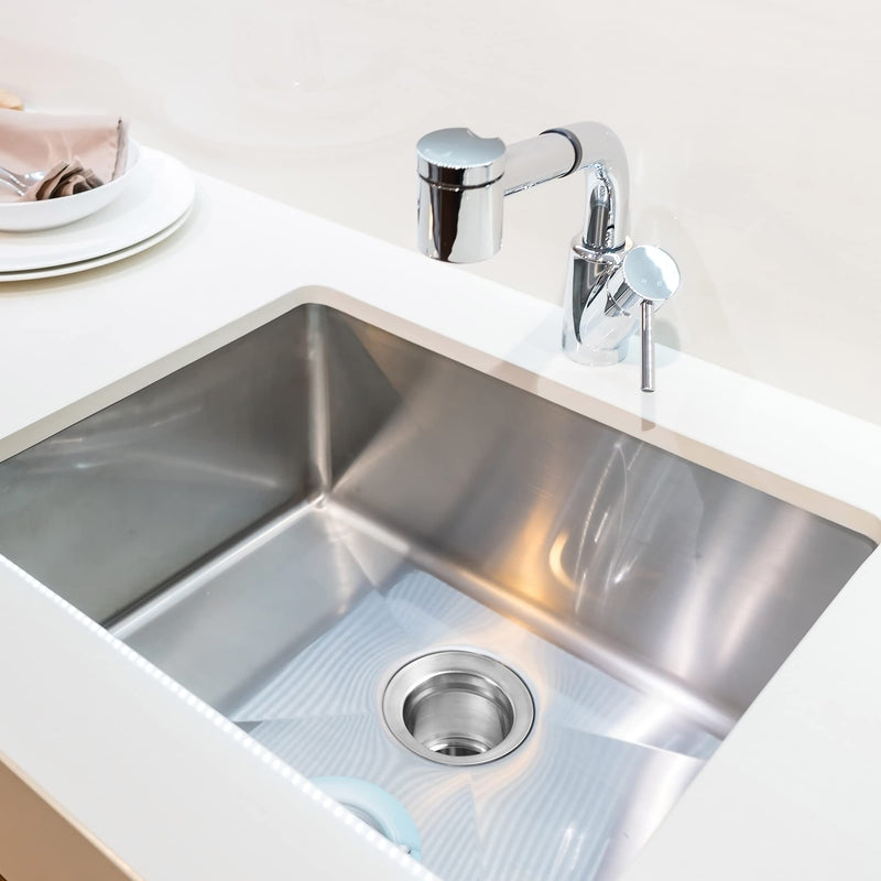 LQS Extended Sink Flange, Deep Garbage Disposal Sink Flange for Kitchen Sink, Fit for 3-1/2 Inch Standard Sink Drain Hole, Stainless Steel Deep Sink Flange - NewNest Australia