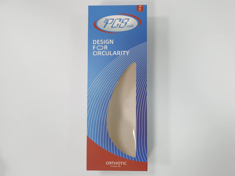 PCSsole Orthopedic Insoles High Arch Support Shoe Insoles, Flat Foot Insoles Shoes Insoles Work Shoes for Flat Feet, Plantar Fasciitis, Foot Pain Red, M:Men(8-9.5)28cm M:men(8.5-10)28cm - NewNest Australia