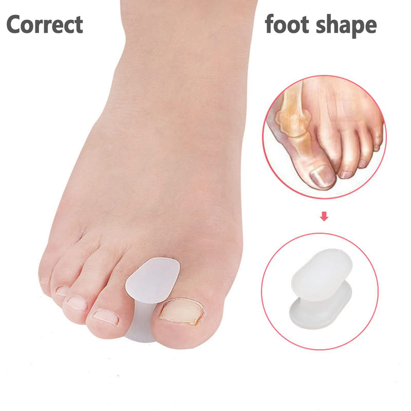 DXIA 12 Pack Bunion Gel Toe Spacers Separators, Gel Toe Separator, Pinky Toe Spacers, Bunion Corrector for Women & Men Relief Bunionette, Calluses, Bunion Pain Relief, Overlapping Toes - NewNest Australia