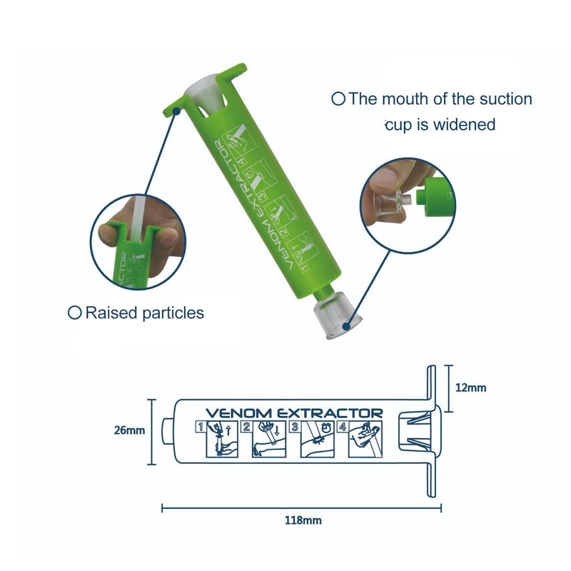 Bite Sucker, Bite Thing Extractor Tool Venom Extra Healing Bite Sucker: Effective Bite Extractor Tool Bite Sucker Tool for Outdoor Adventures Venom Removal Vacuum Bite - NewNest Australia