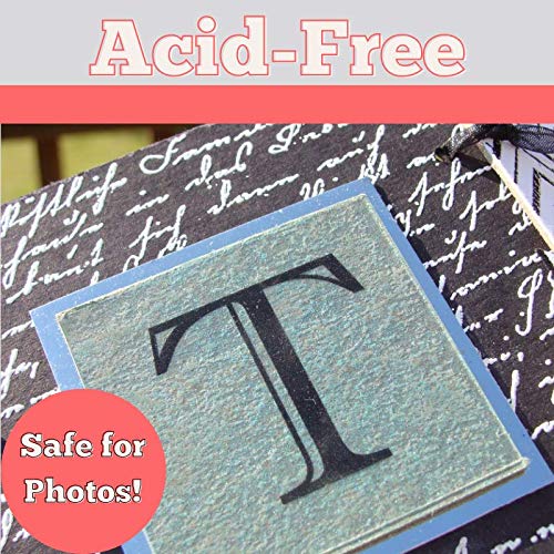 Grafix Medium Weight 6 x 6”, Black Pack of 25 – Acid-Free 0.055” Chipboard Sheets, Create Three-Dimensional Embellishments for Cards, Papercrafts, Mixed Media, Home Décor - NewNest Australia