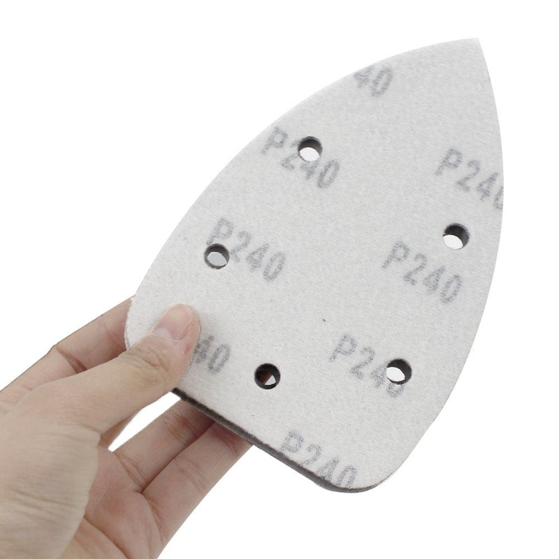 Coceca Mouse Detail Sander Sandpaper Sanding Paper Assorted 35pcs 120Grits & 15pcs 240Grits Mouse Sandpaper 50pcs: 35pcs 120grit+15pcs 240grit - NewNest Australia