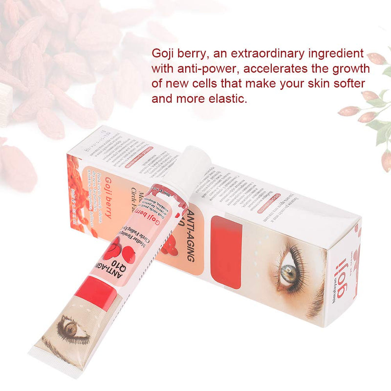 Goji Eye Cream Anti Aging Eye Serum Firming & Hydrating Formula Reduces Under Eye Swelling Fine Lines & Creases Dark Circles for Softer Smoother Younger Looking Skin - NewNest Australia