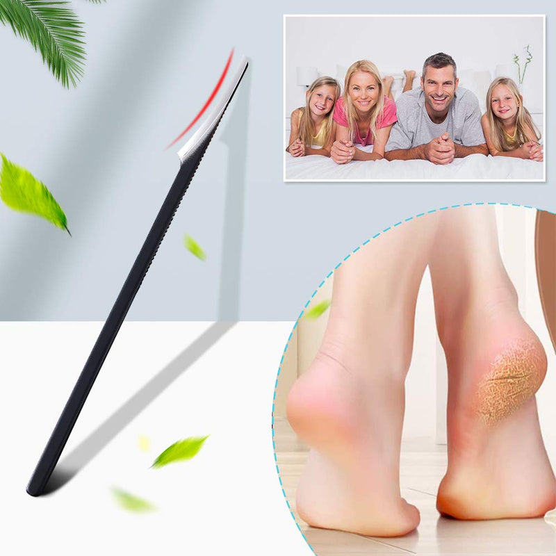 Dead Skin Removal, zukabmw Pedicure Hard Skin Remover Foot Care Callus Hard Tough Dead Skin Removal Scraper Pedicure Tool Callus Dead Dry Hard & Cracked Skin 1pcs - NewNest Australia