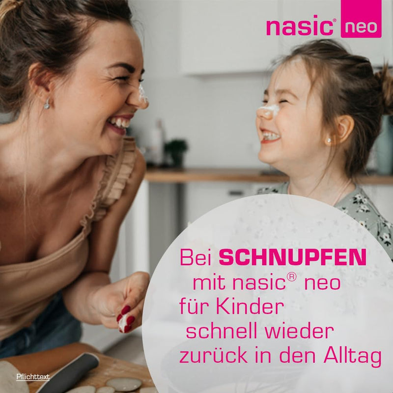 nasic neo for children nasal spray with the WirkPlus | Decongestant cold spray without preservatives for children aged 2 and over | With xylometazoline, dexpanthenol | 10ml - NewNest Australia