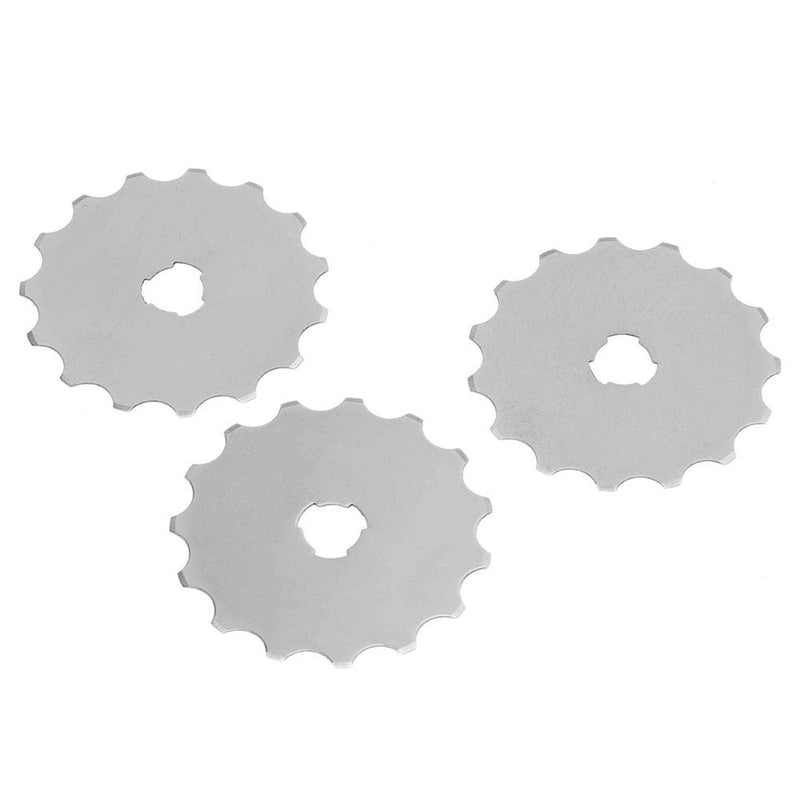 5Pcs Perforating Replacement Blades Crochet Edge Skip Blades for Crochet Edge Projects Fleece and Scrapbooking 45mm - NewNest Australia