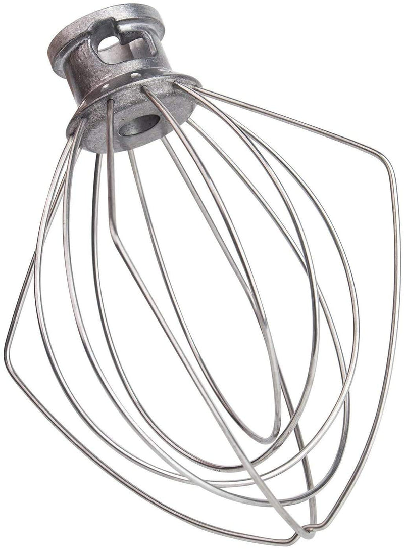 KITCHPOWER K45WW Wire Whip Attachment for Tilt-Head Stand Mixer for KitchenAid Stainless Steel Egg Cream Stirrer, Flour Cake Balloon Whisk - NewNest Australia