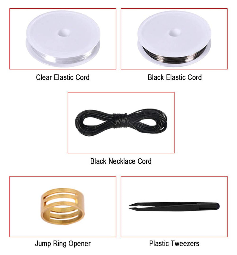 Anezus Jewelry Repair Kit with Jewelry Pliers, Jewelry Making Tools, Beading String and Jewelry Making Supplies for Jewelry Repair, Jewelry Making and Beading - NewNest Australia