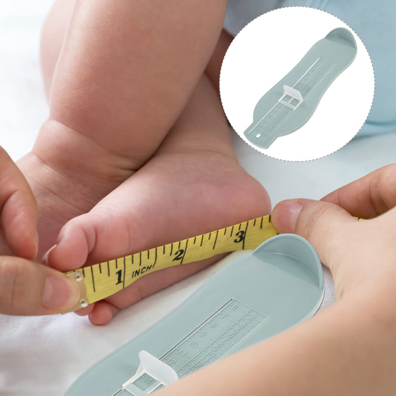ROSENICE Baby Foot Measurement Children Foot Measurement Measuring Tool Shoes Size Measuring Gauge (Plain Blue) - NewNest Australia