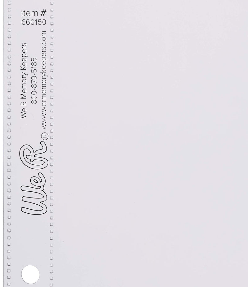 12 x 12-inch 3-Ring Album Page Protectors by We R Memory Keepers, 10 pack - NewNest Australia