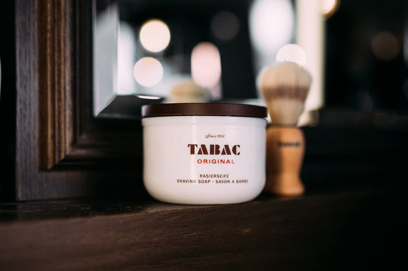 Tabac® Original | Shaving soap in a jar - enables easy and close shaving - original since 1959 | 125g - NewNest Australia