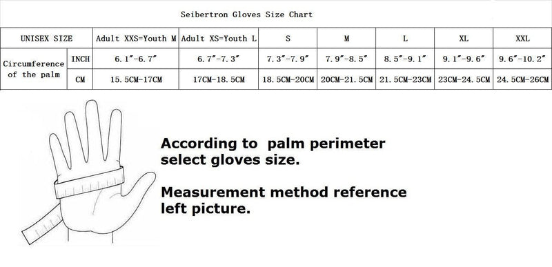 Seibertron Pro 3.0 Elite Ultra-Stick Sports Receiver Glove Football Gloves Youth and Adult red M Adult - NewNest Australia