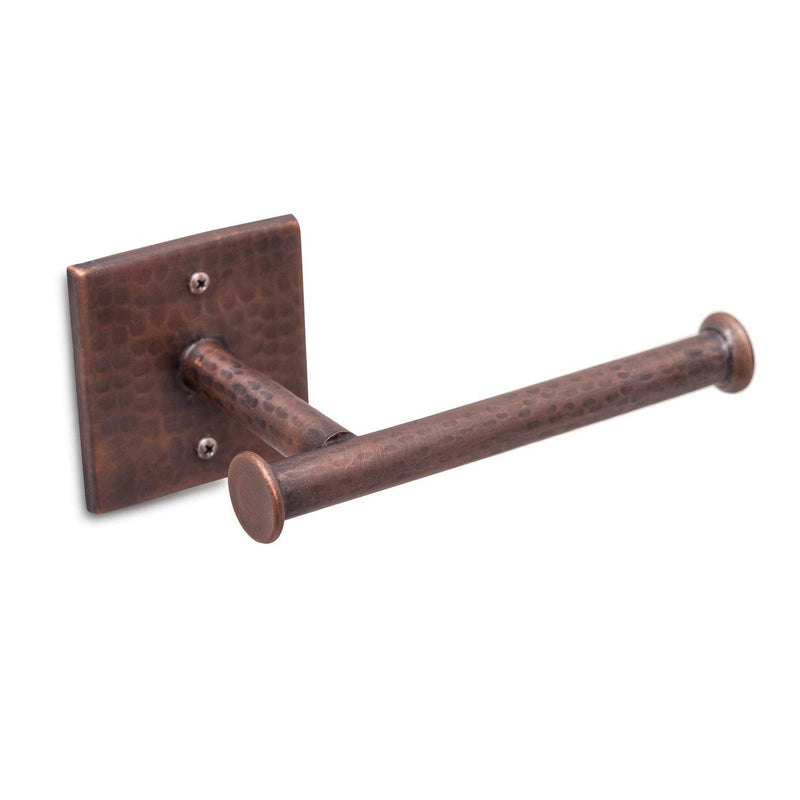 Monarch Abode 17088 Hand Hammered Copper Toilet Paper Holder, Antique - NewNest Australia