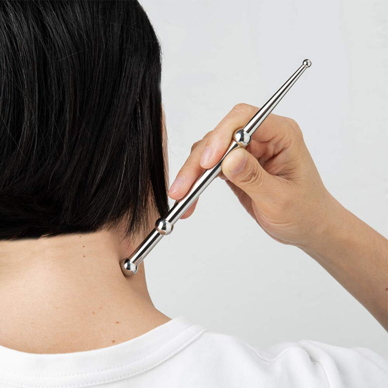 FeelFree Sport Stainless Steel Manual Acupuncture Pen-Reflexology Acupressure Massage Tools-Deep Tissue Massage Tool for Full Body Relaxing - NewNest Australia