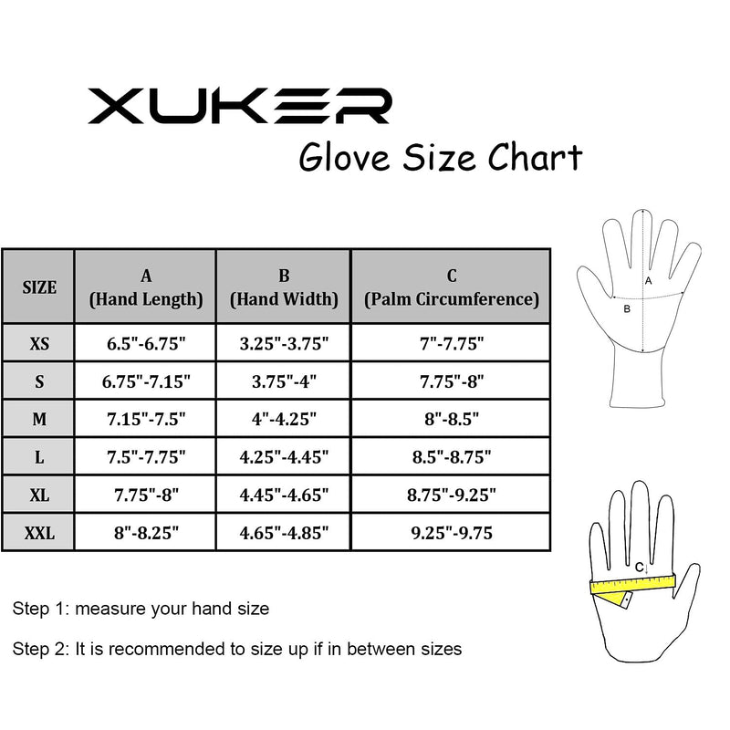 XUKER Water Gloves, 3mm & 5mm Neoprene Five Finger Warm Wetsuit Winter Gloves for Scuba Diving Snorkeling Paddling Surfing Kayaking Canoeing Spearfishing Skiing 5mm-black Medium - NewNest Australia