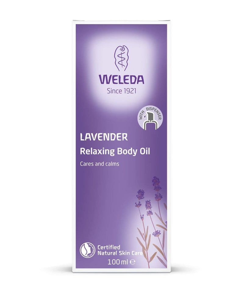 Weleda Lavender Relaxing Body Oil 100ml Lavendar - NewNest Australia