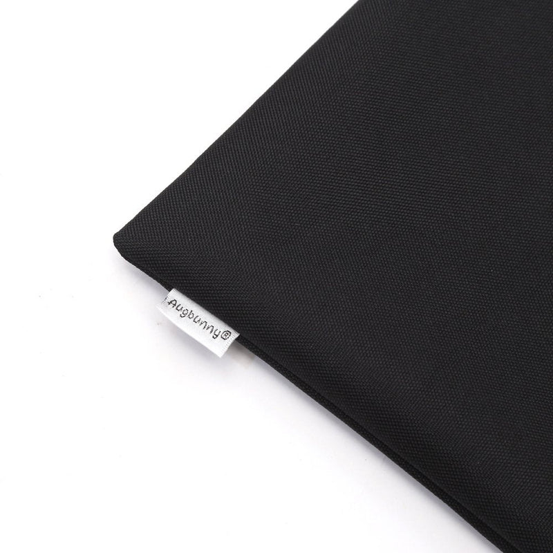 Augbunny 600D Portfolio Waterproof with Handle and Zipper for Student and Artist 2-Pack Large Black - NewNest Australia