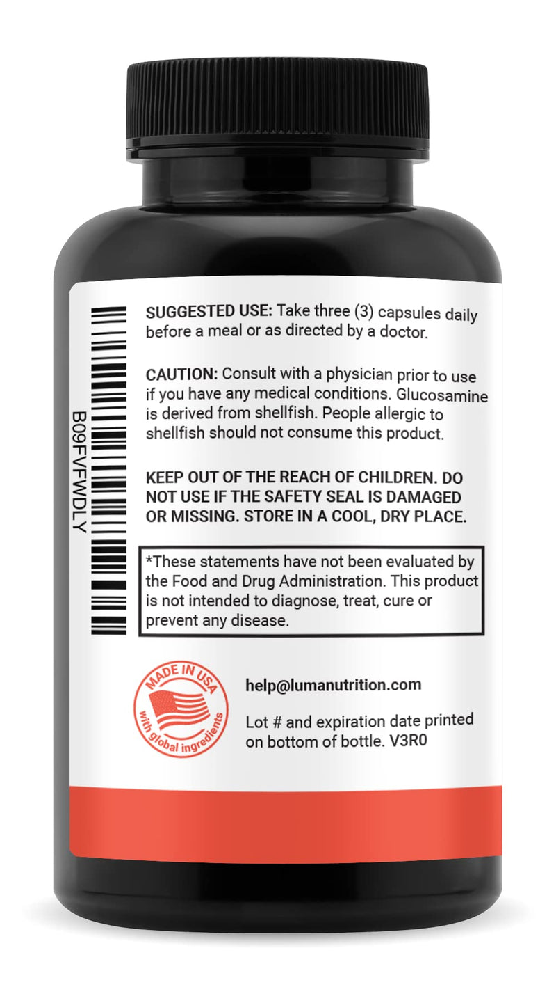 Glucosamine Chondroitin MSM - Turmeric, Boswellia - Premium Joint Supplement - Joint Support - Joint Supplements for Men and Women - Joint Health - 90 Capsules - NewNest Australia