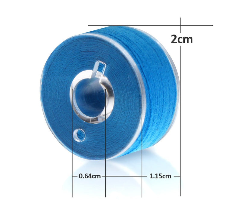 ilauke 36Pcs Bobbins and Sewing Thread with Case for Singer Brother Janome Babylock Kenmore Machine - NewNest Australia