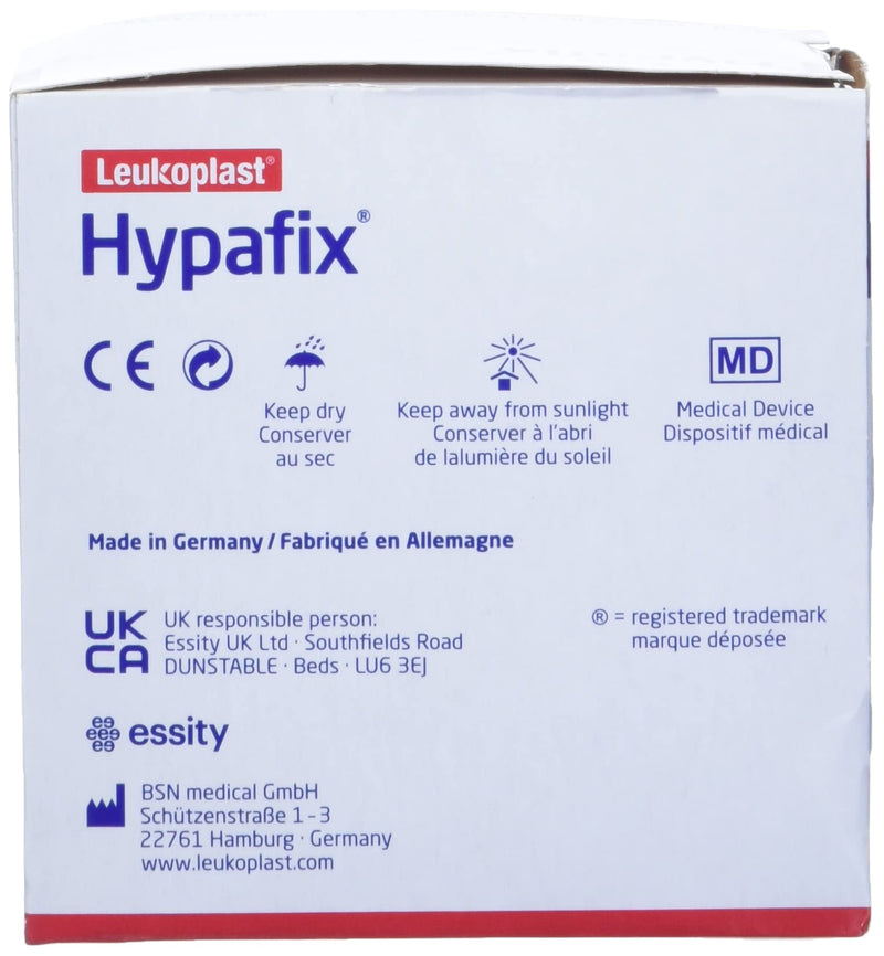Bsn - Hypafix, Adhesive Bandage For Dressings, Made Of Porous And Supple Tnt, Hypoallergenic, Not Sterile But Can Be Sterilized, Dimensions 5 Cm X 10 M, 1 Piece - NewNest Australia