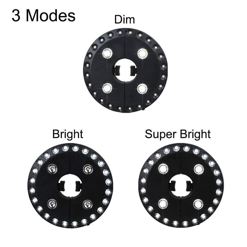 OYOCO Patio Umbrella Light 3 Brightness Modes Cordless 28 LED Lights at 200 lumens-4 x AA Battery Operated,Umbrella Pole Light for Patio Umbrellas,Camping Tents or Indoor Use - NewNest Australia