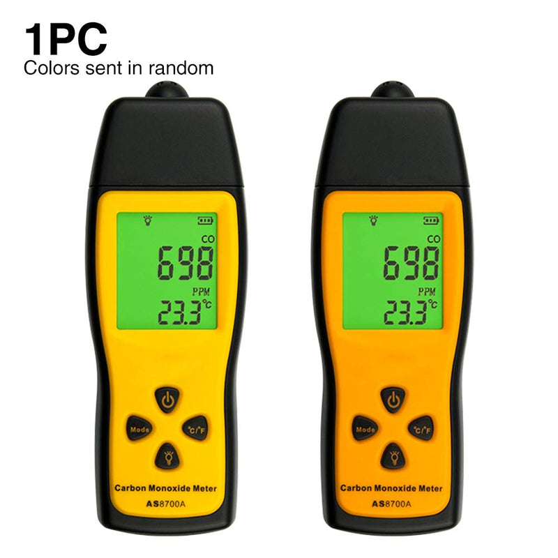 Handheld CO Detector,Portable CO Gas Leak Detector, Gas Analyzer, Professional High Precision Detector,0～1000ppm(Battery Not Included) as picture show - NewNest Australia