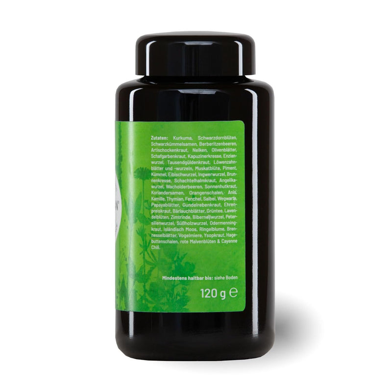 ANCENASAN® herbal 120g - The POWER of 49 bitter herbs and spices - bitter substances without alcohol - gluten-free, vegan, 100% natural - NewNest Australia