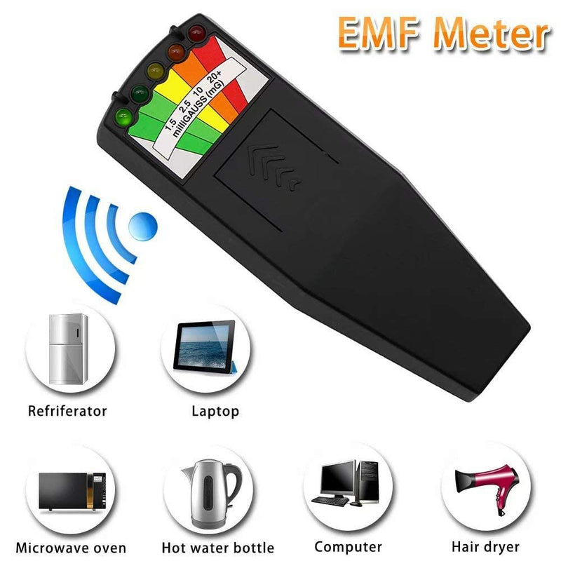 Jahyshow LED EMF Meter Magnetic Field Detector Ghost Hunting Paranormal Equipment Tester Portable Counter 1 - NewNest Australia