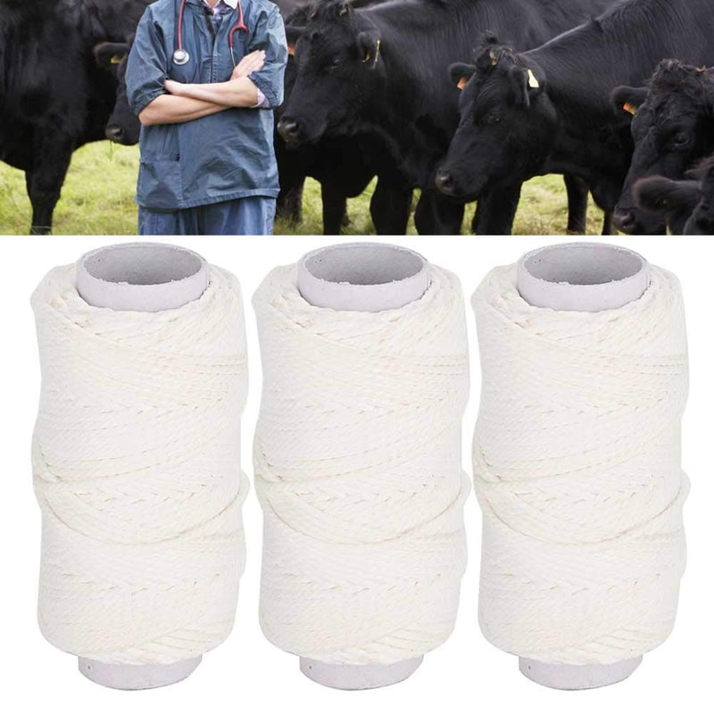 Zerodis 3PCs Livestock Veterinary Suture Thread, Pig Cattle Cow Surgery Special Seam Surgical Suture Line Threads #18 - NewNest Australia