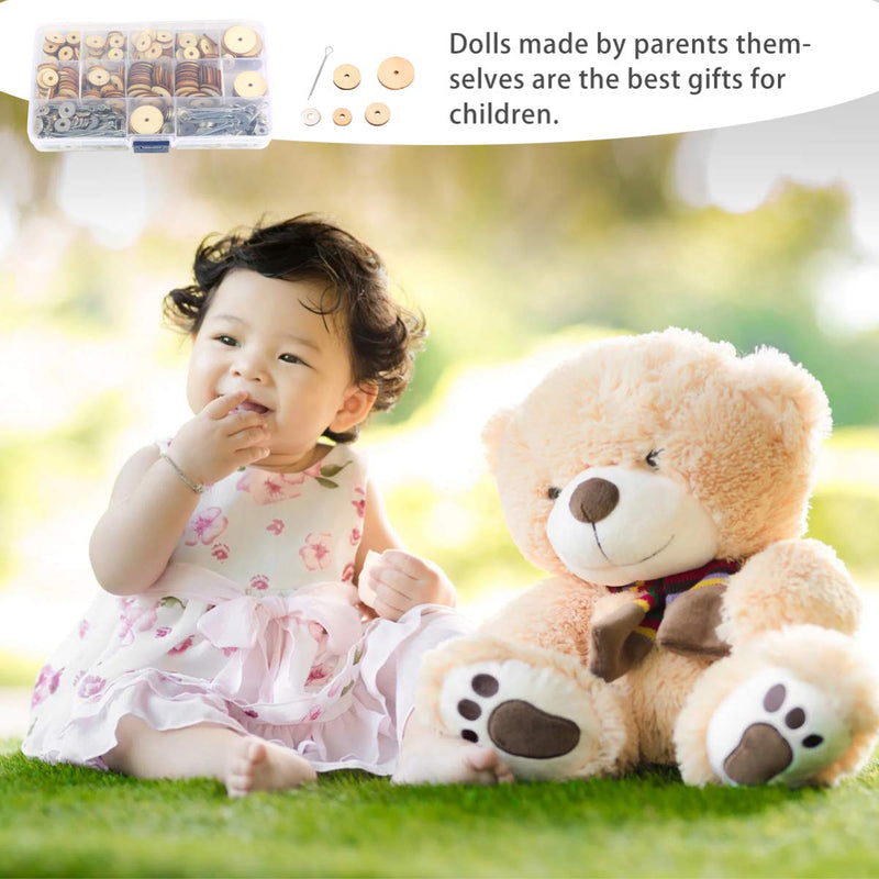 ARTIBETTER Doll Joints Doll Accessories for Teddy Bear Toys Doll Making Joints Doll DIY Material Scrapbook Crafts Doll Making Movable Joints - NewNest Australia