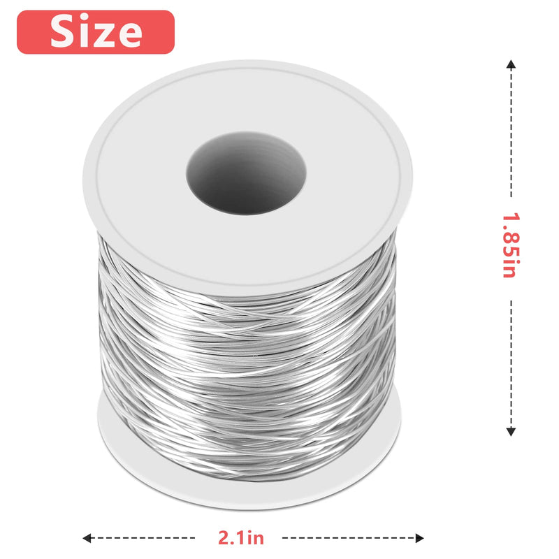 20 Gauge (0.8mm) 304 Stainless Steel Wire 328 Ft for Bailing Wire Sculpting Wire Jewelry Making Wire - NewNest Australia
