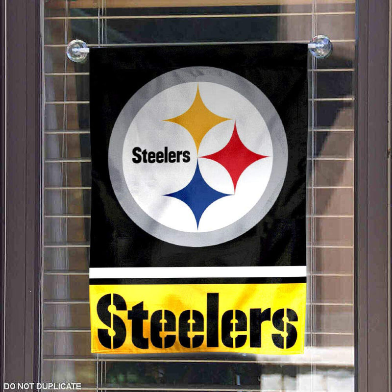 WinCraft Pittsburgh Steelers Double Sided Garden Flag - NewNest Australia