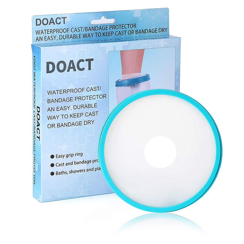 DOACT Kids Leg Cast Cover for Shower Bath, Waterproof Cast Protector for Foot, Keep Cast Bandage Dry, Watertight Cast Bag for Wound Foot Ankle Orthopedic Boot, Leg 31cm - NewNest Australia