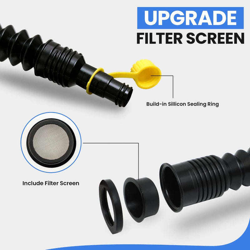 3-kit Universal Gas Can Spout Replacement No Spill, Gas Can Nozzle Spout, Gas Can Caps, Replacement Gas Can Spout, Gas Spout Replacement, Fuel Can Spout, Gas Can Nozzle Replacement, Gas Tank Nozzle - NewNest Australia