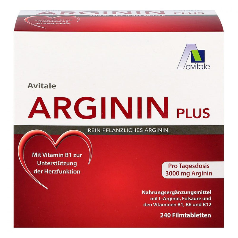 Avitale Arginine Plus Vitamin B1 - NewNest Australia
