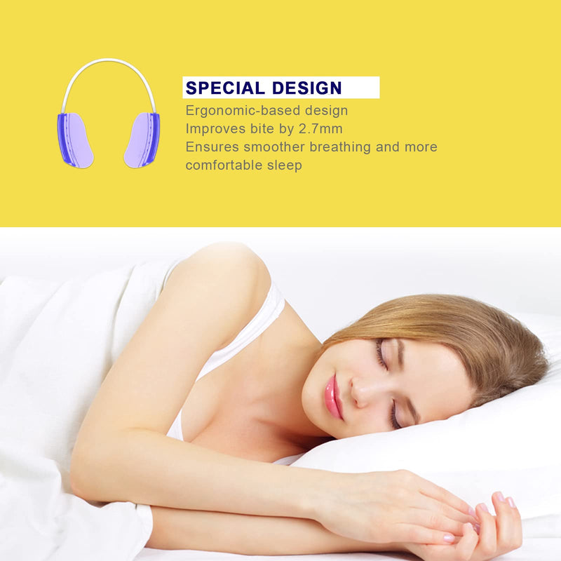 KOHEEL Adaptable bite splint against bruxism, grinding splint for night, eliminates teeth grinding (2 pieces) pack of 2 - NewNest Australia