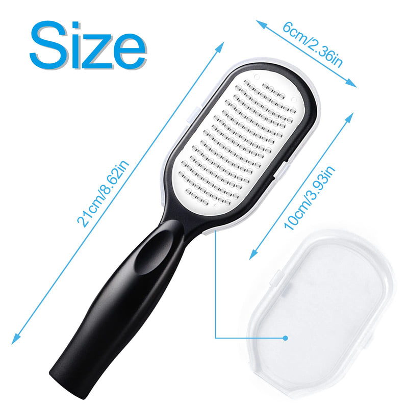 Sularpek Foot File, Foot Scraper, Best Foot Care Pedicure Metal Surface Tool to Remove Hard Skin Can Be Used on Both Wet and Dry Feet, Surgical Grade Stainless Steel File - NewNest Australia