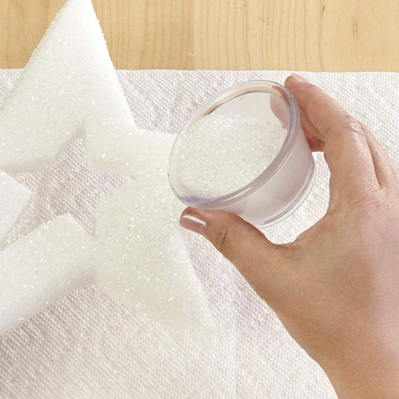 FloraCraft Diamond Dust Glitter 6 Ounce Clear Glass 6 OZ SNOW/DIAMOND DUST - NewNest Australia