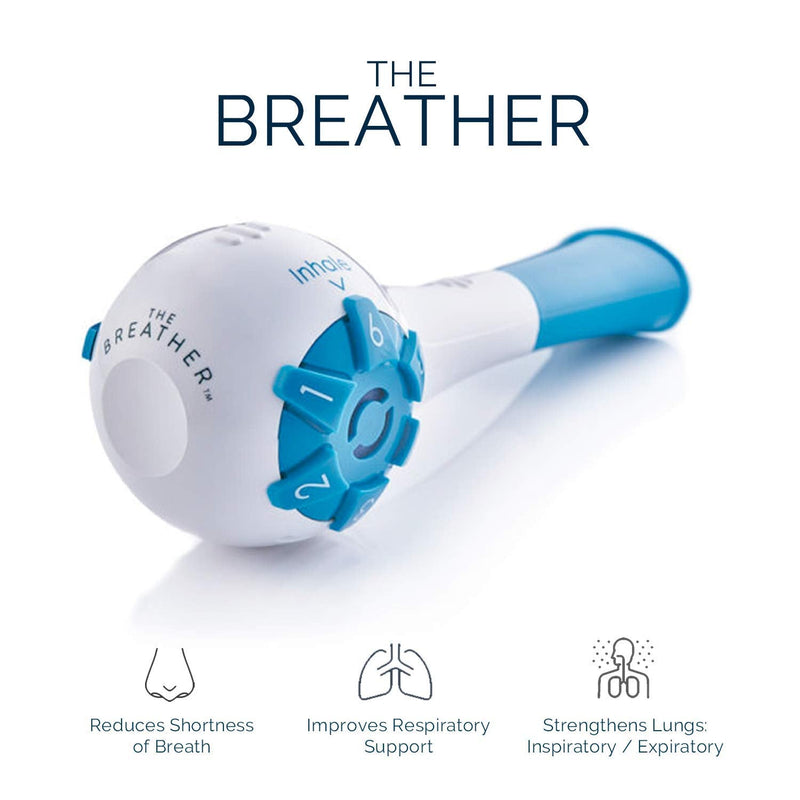 The Breather │ Natural Breathing Lung Recovery Exerciser Trainer for Drug-Free Respiratory Therapy │ Breathe Easier with Stronger Lungs │ FSA/HSA Eligible - NewNest Australia