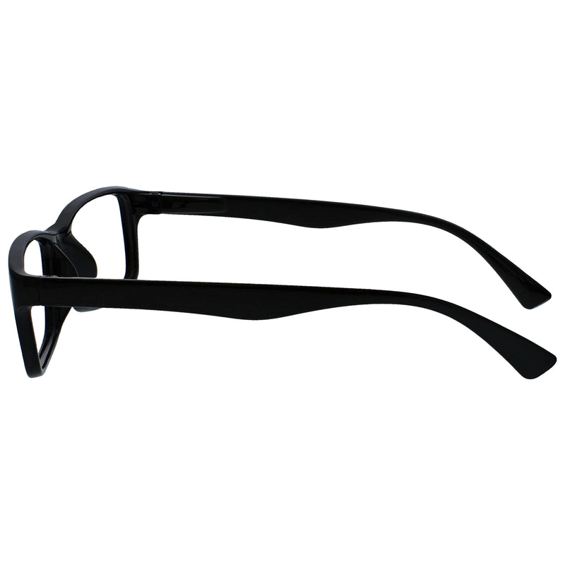 The Reading Glasses Company Black Reader Designer Style Men Women UVR092BK +1.00 +1.00 Diopters - NewNest Australia