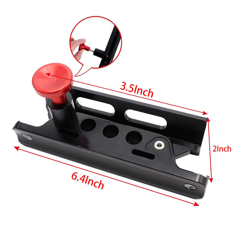 MFC Adjustable Roll Bar Mount Bottle Holder Fit for Jeep Wrangler TJ JK JKU JL UTV Polaris RZR Ranger,Aluminum - NewNest Australia