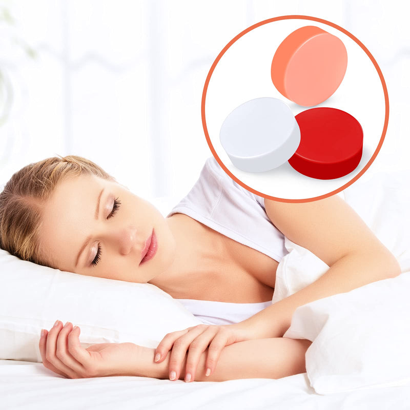 36 Pairs Gel Ear Plugs Reusable Silicone Earplugs Waterproof Swimming Earplugs Noise Cancelling Ear Plugs for Adults Kids Ear Plugs for Swimming Sleeping Snoring Studying (White, Red, Orange) White, Red, Orange - NewNest Australia