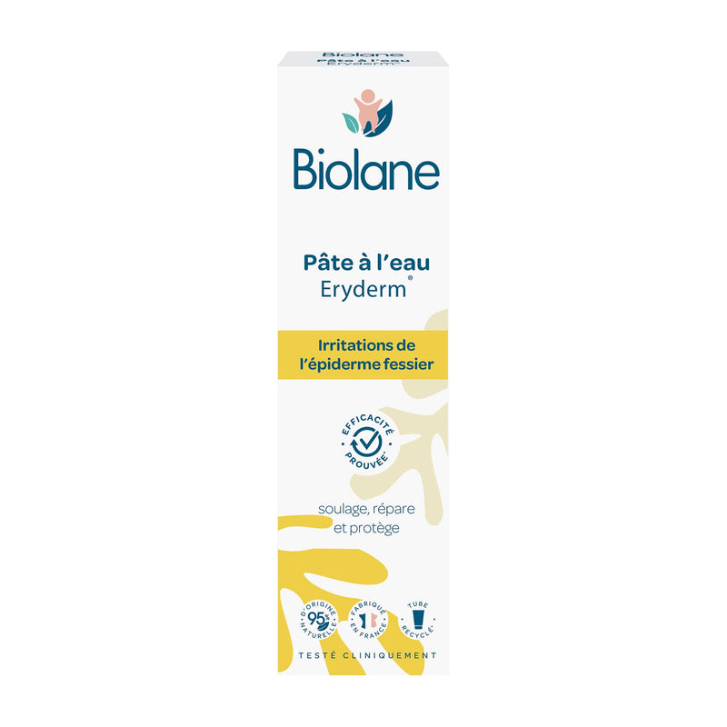 BIOLANE - Eryderm Water Paste – Baby – New Packaging – Relief, Repairs – Irritations, Redness – Epidermis Buttocks – 75ml – Made in France - NewNest Australia