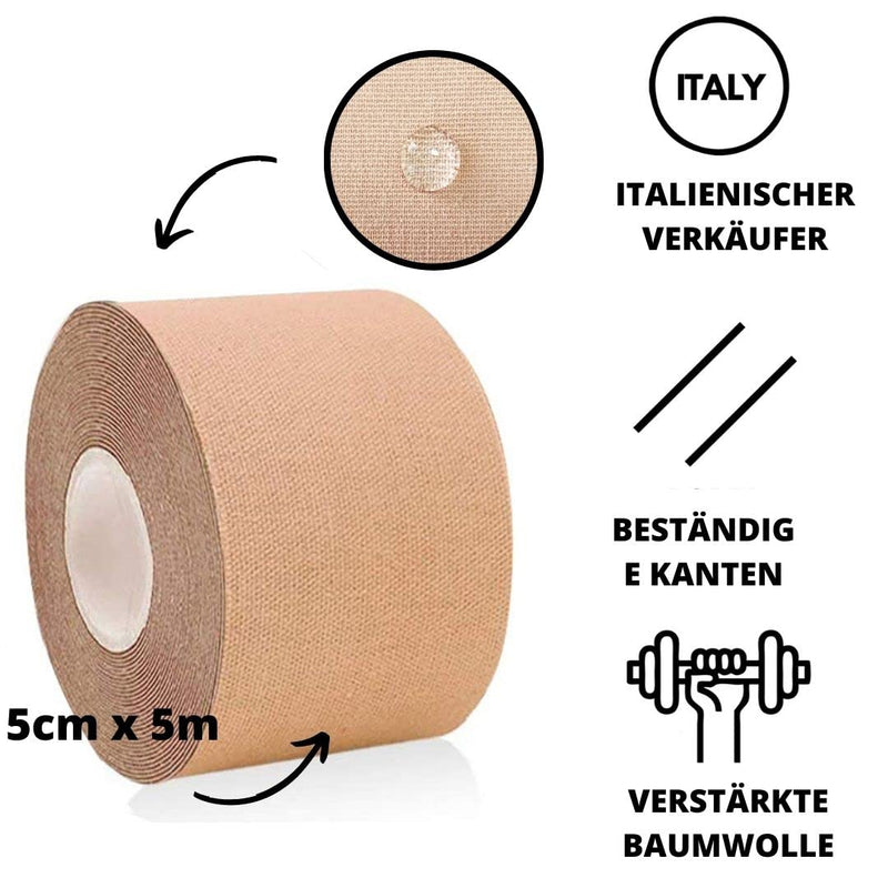 Take Sport Kinesio Sports Tape Physio Tape Kinesiology Tape Kinesiology Tape Kinesiology Tape Kinesio Tape Kinesio Tape Kinesio Tape 6 Rolls 5 X 5 M 95% Cotton 5% Elastane - NewNest Australia